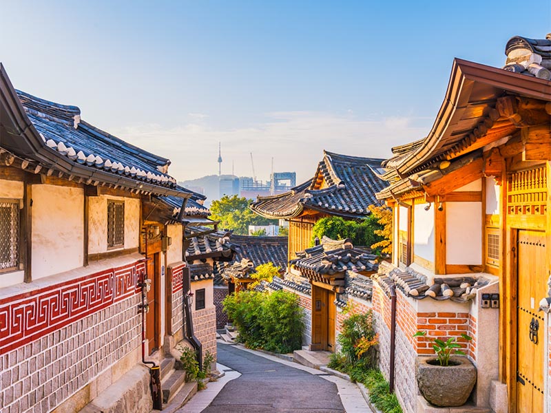 Seoul Bukchon Hanok Village, South Korea